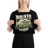 Pete's 33 Ford Coupe Walker Vintage Parts Poster