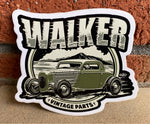 Pete's 33 Ford Coupe Walker Vintage Parts Decal
